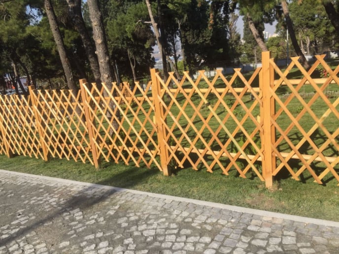 Ahşap Çit Dış Mekan